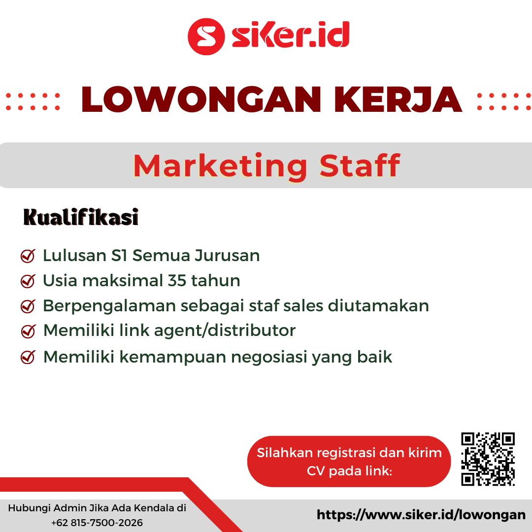 Marketing Staff - PT Bisnis Rakyat Indonesia